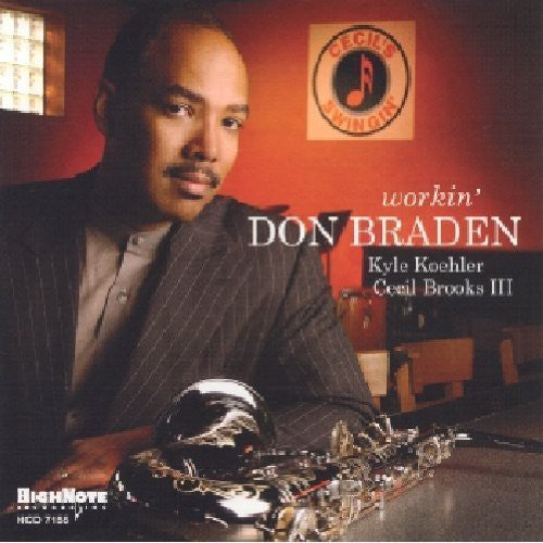 Workin -- Don Braden, CD