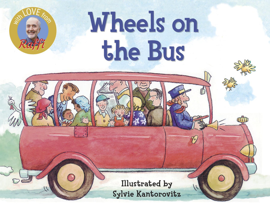 Wheels on the Bus -- Raffi, Board Book