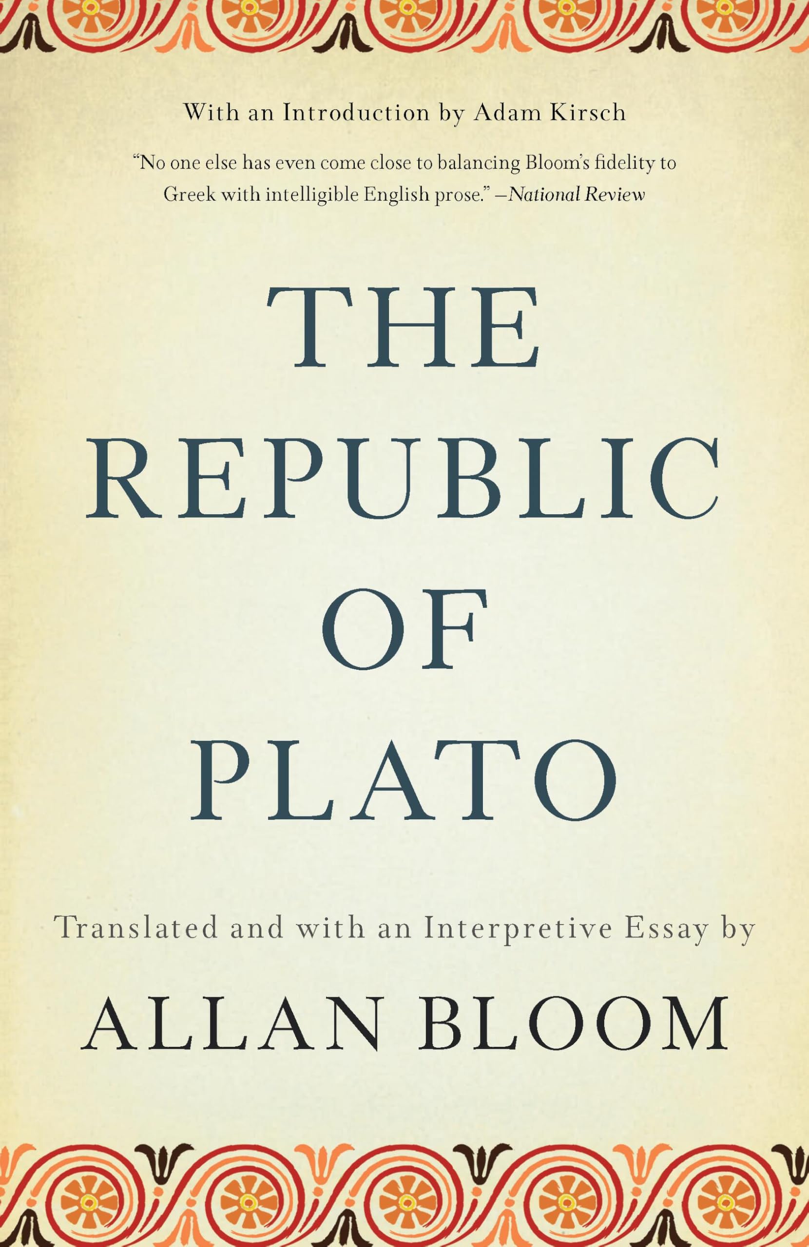 The Republic of Plato by Bloom, Allan