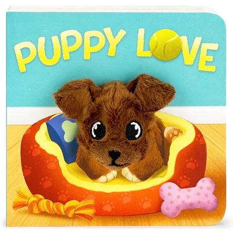 Puppy Love Puppet Book -- Cottage Door Press, Board Book