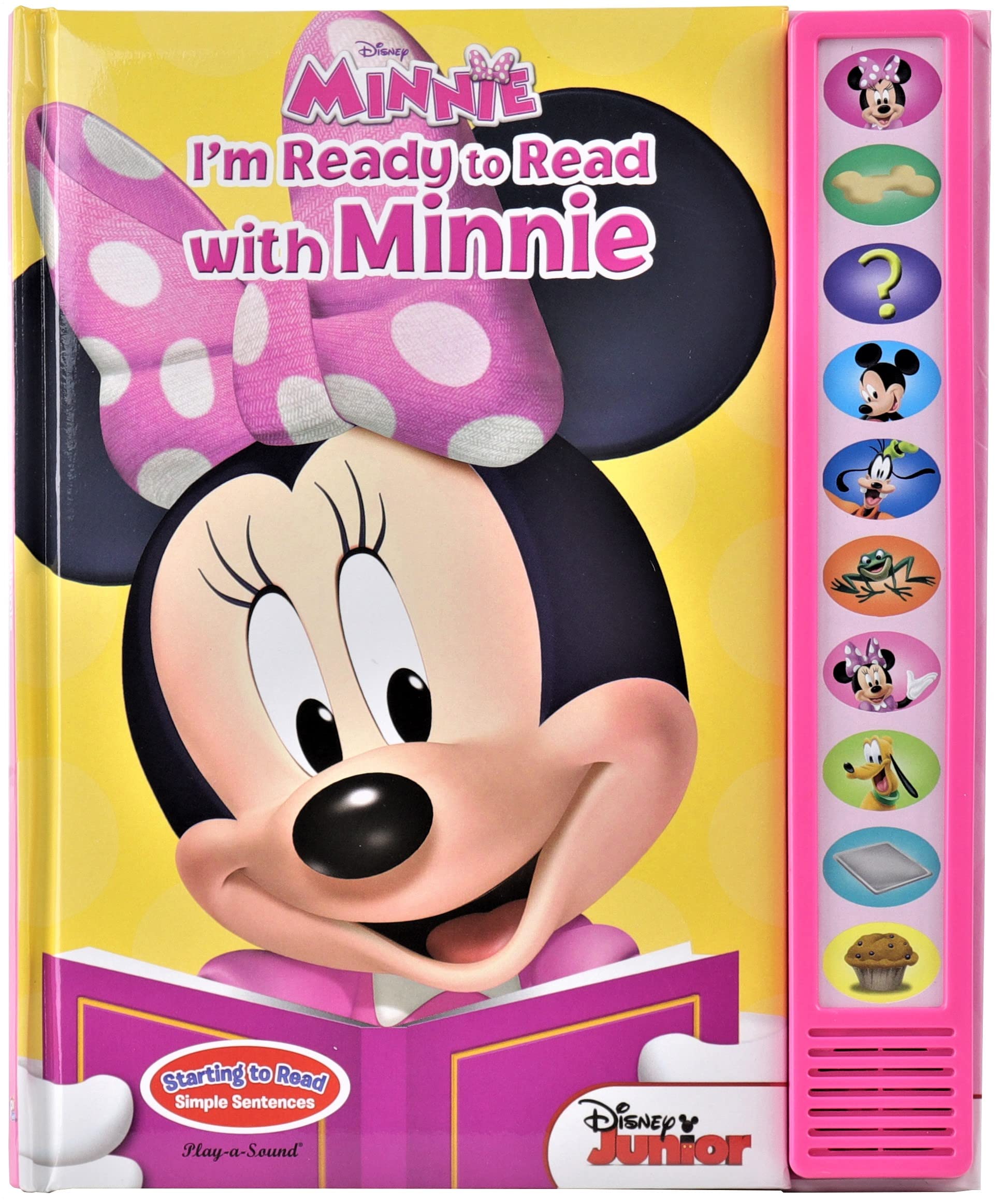 Disney Junior Minnie: I'm Ready to Read with Minnie Sound Book by Tawa, Renee