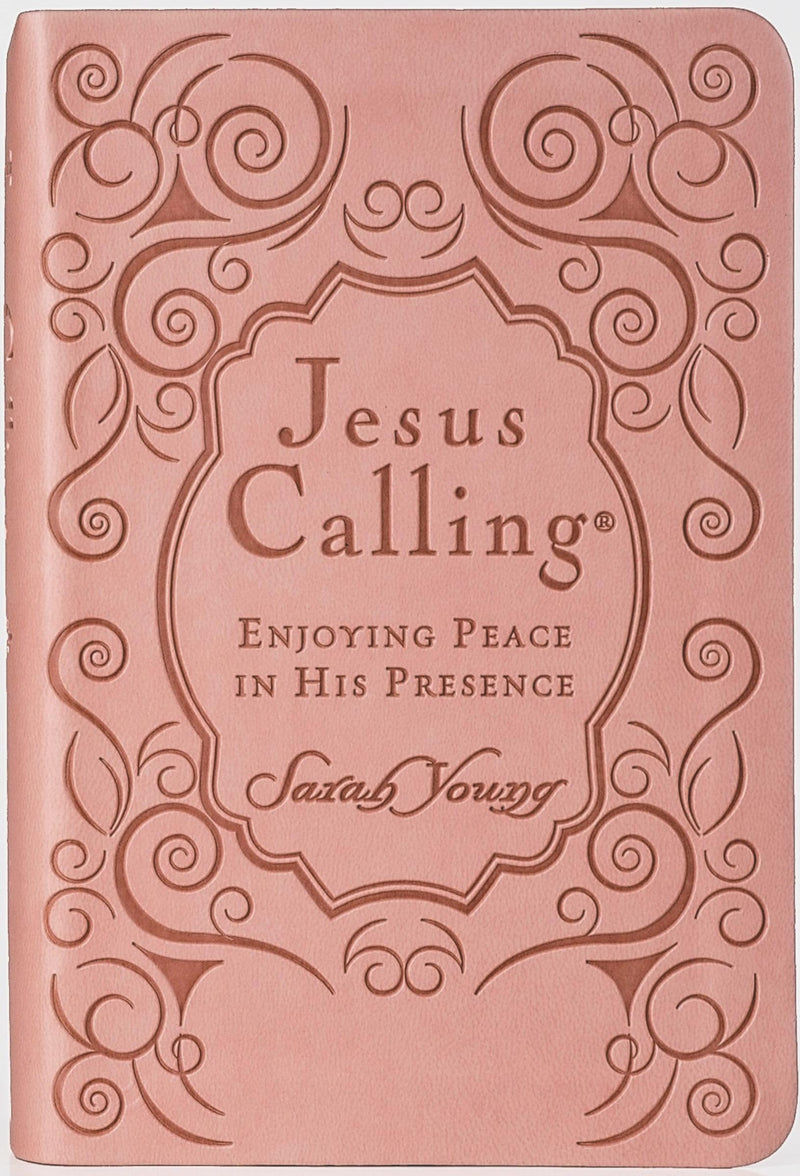 Jesus Calling, Pink Leathersoft, with Scripture References: Enjoying Peace in His Presence (a 365-Day Devotional) by Young, Sarah