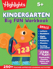 Kindergarten Big Fun Workbook by Highlights Learning