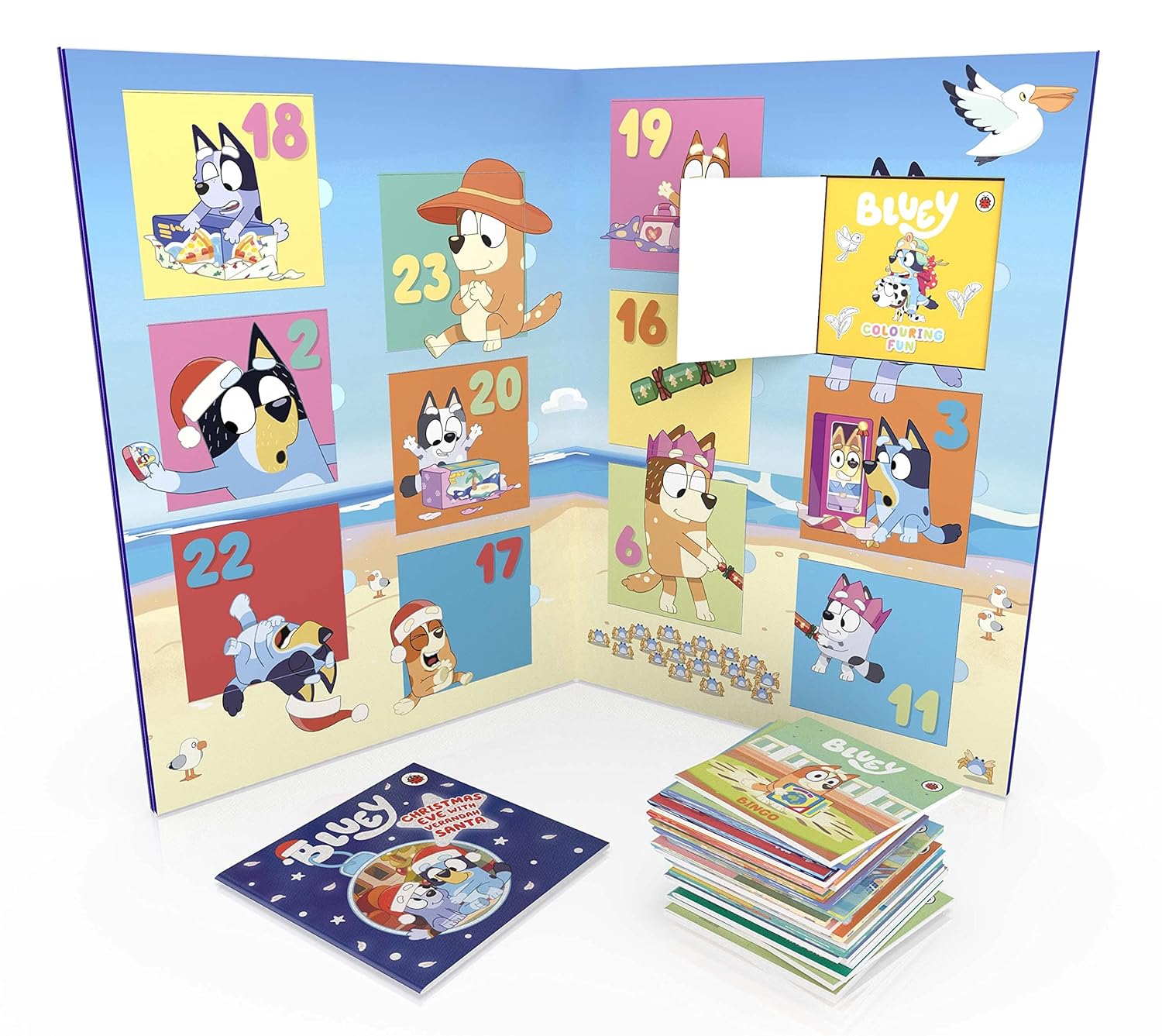 Bluey: Awesome Advent Calendar Book Bundle -- Penguin Young Readers Licenses, Paperback