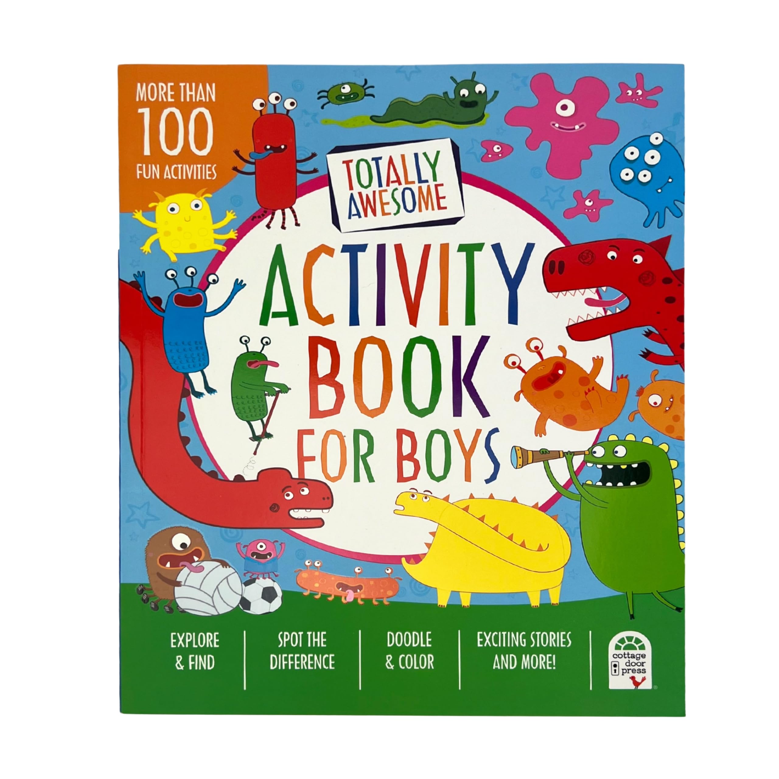 Totally Awesome Activity Book for Boys by Parragon Books