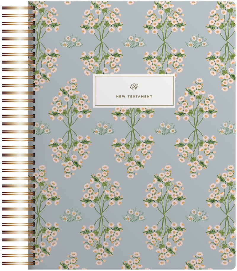 ESV Spiral-Bound Journaling Bible, New Testament (Hardcover, Cover Artwork by Lulie Wallace) by Wallace, Lulie