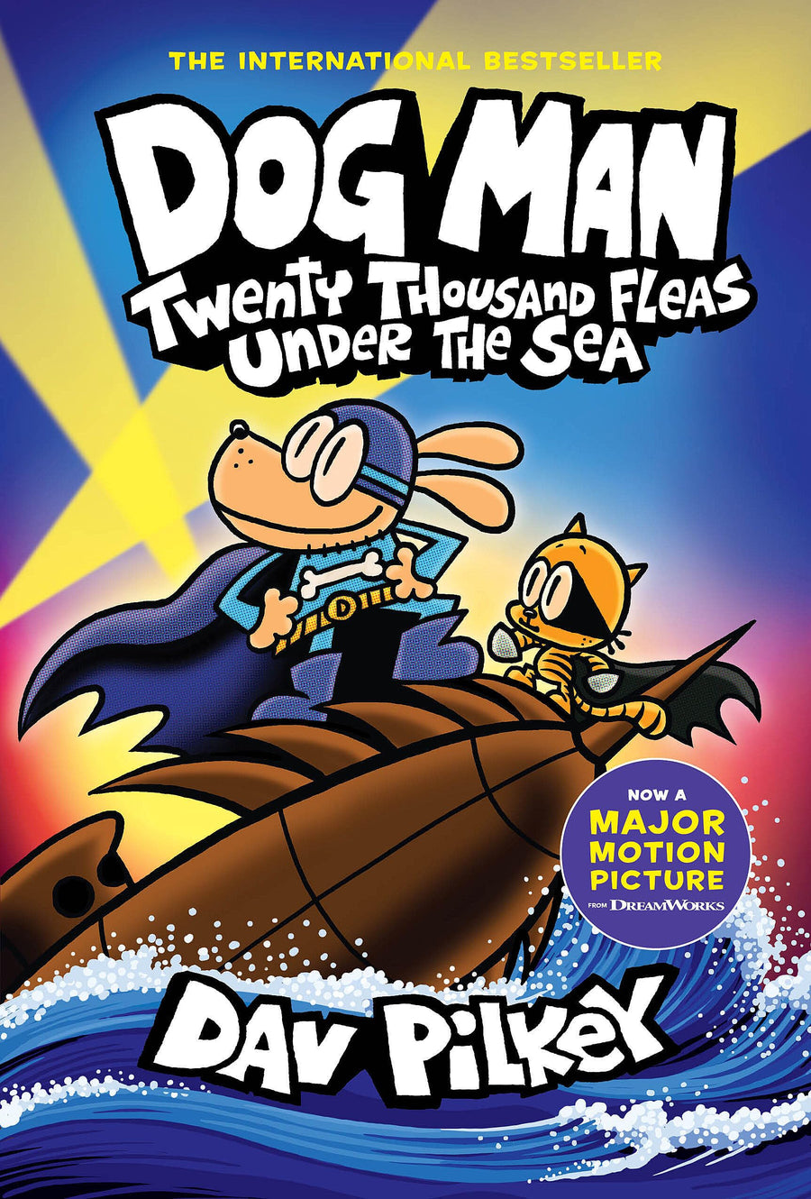 Dog Man: Twenty Thousand Fleas Under the Sea: A Graphic Novel (Dog Man #11): From the Creator of Captain Underpants: Volume 11 -- Dav Pilkey, Hardcover