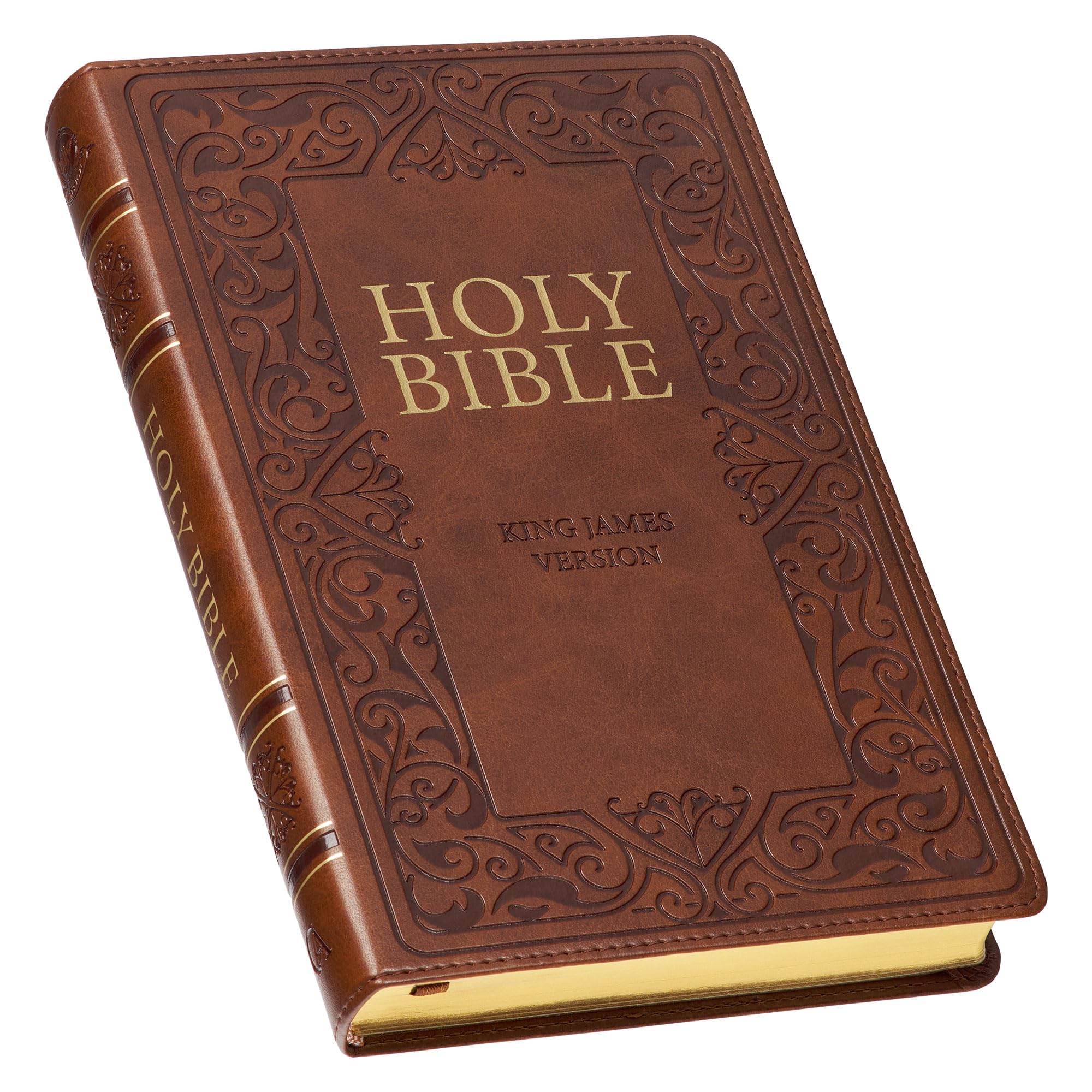 KJV Gift Edition Bible Brown by