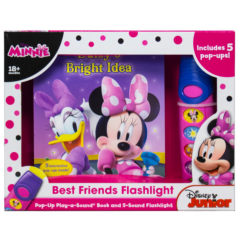 Disney Junior Minnie: Best Friends Pop-Up Book and 5-Sound Flashlight Set [With Flashlight and Battery] by Pi Kids