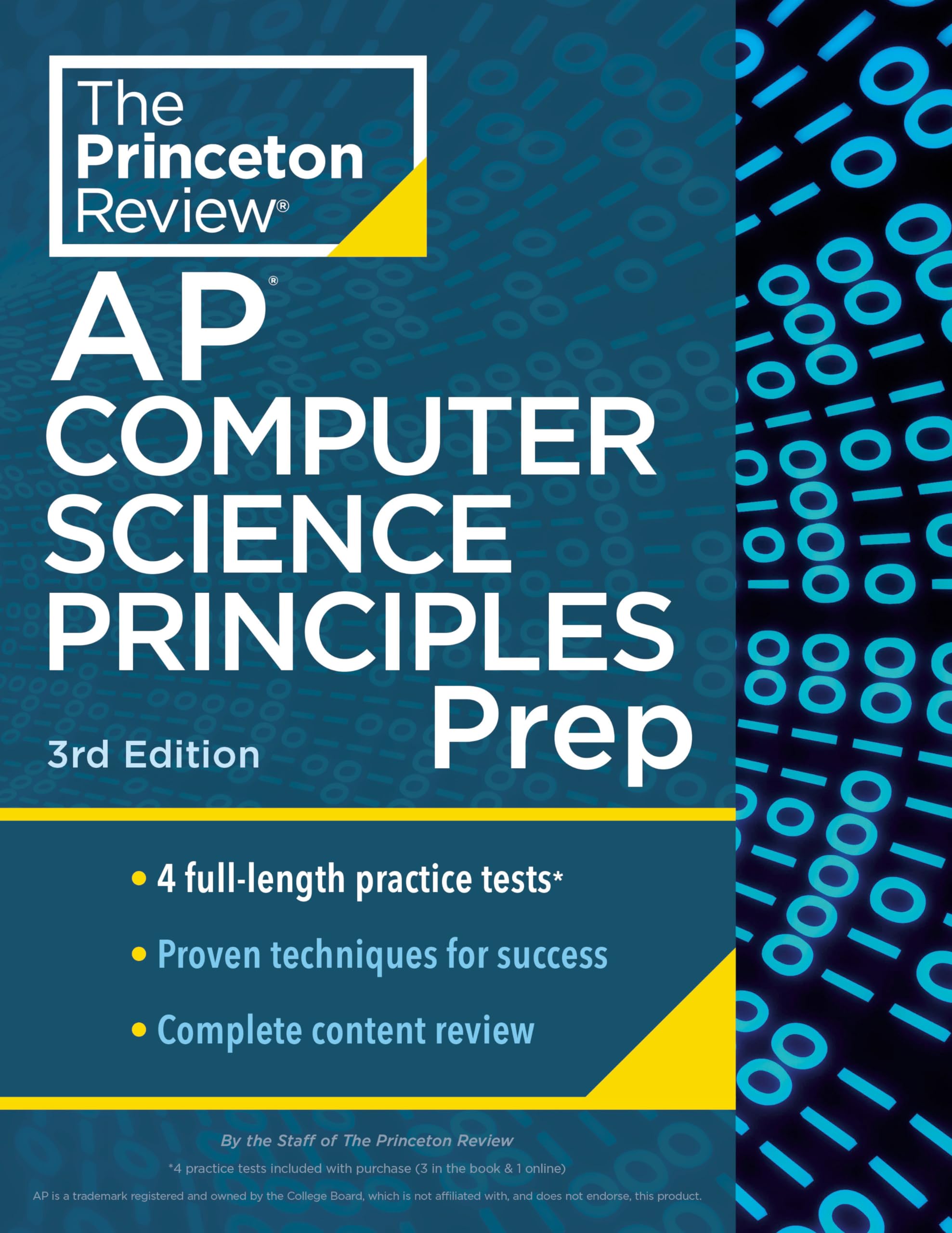 Princeton Review AP Computer Science Principles Prep, 3rd Edition: 4 Practice Tests + Complete Content Review + Strategies & Techniques by The Princeton Review