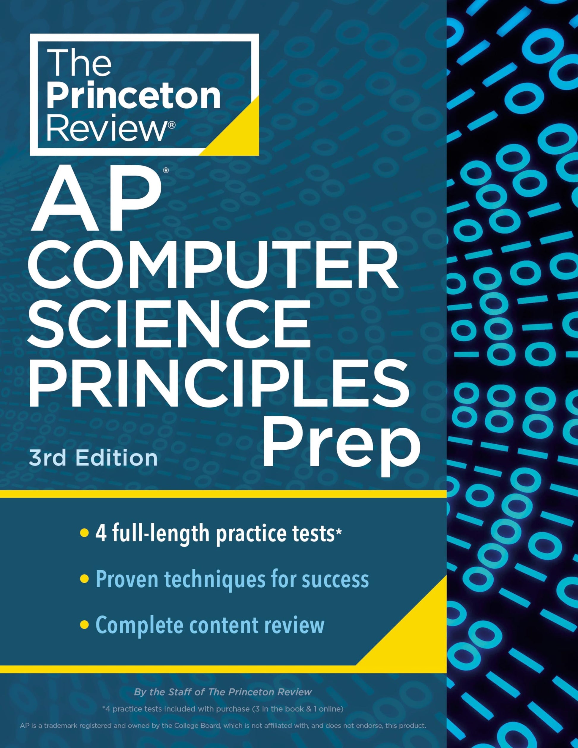 Princeton Review AP Computer Science Principles Prep, 3rd Edition: 4 Practice Tests + Complete Content Review + Strategies & Techniques by The Princeton Review