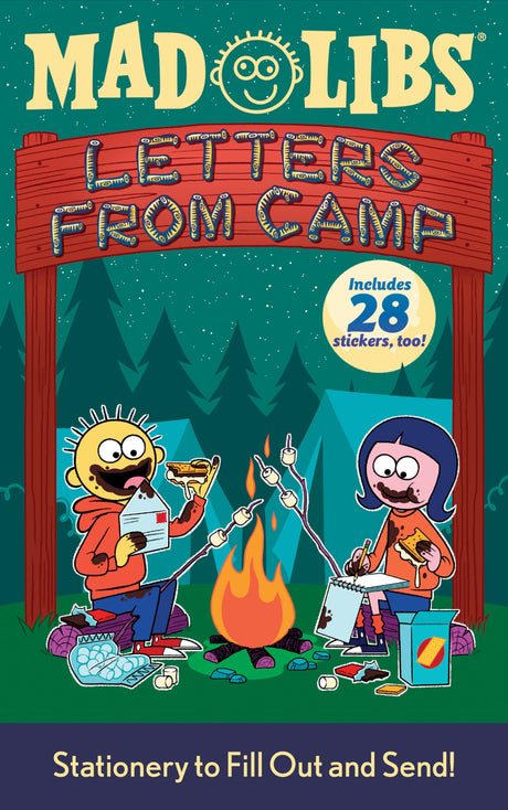 Letters from Camp Mad Libs: Stationery to Fill Out and Send! Includes 28 Stickers Too! [With Stickers] -- Mad Libs, Paperback