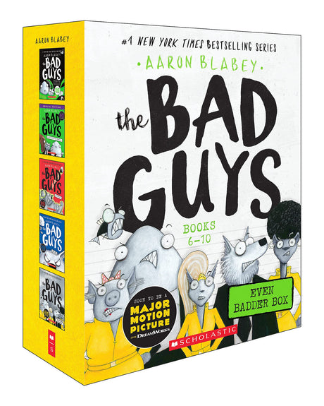 The Bad Guys Even Badder Box Set (the Bad Guys #6-10) -- Aaron Blabey, Boxed Set