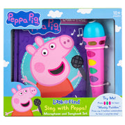 Peppa Pig: Sing with Peppa! Look and Find Microphone and Songbook Set [With Microphone and Battery] by Pi Kids