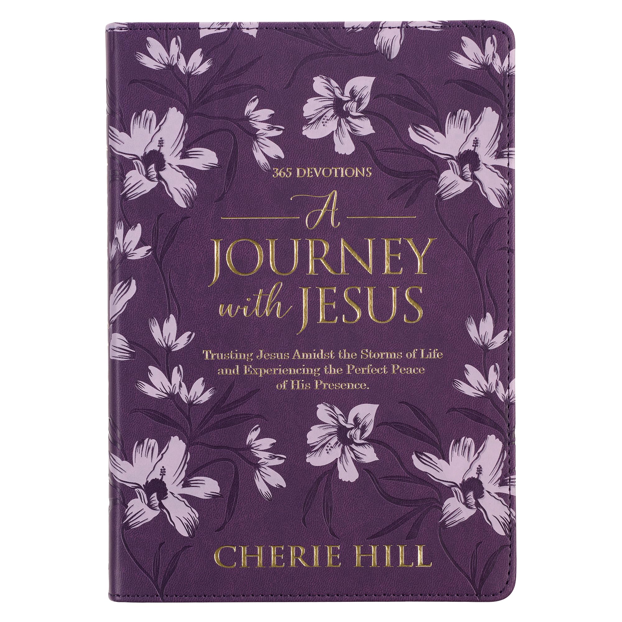 A Journey with Jesus Devotional Faux Leather by Christian Art Gifts