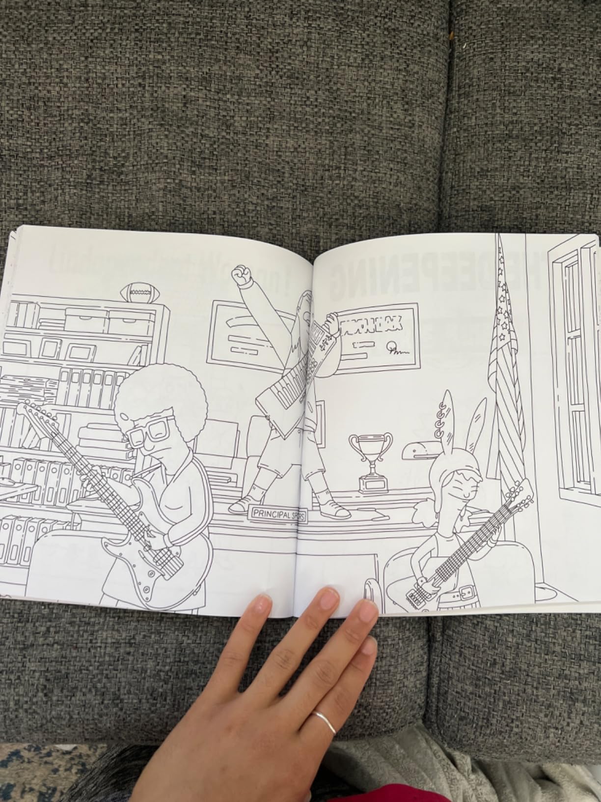 The Official Bob's Burgers Coloring Book -- Loren Bouchard, Paperback