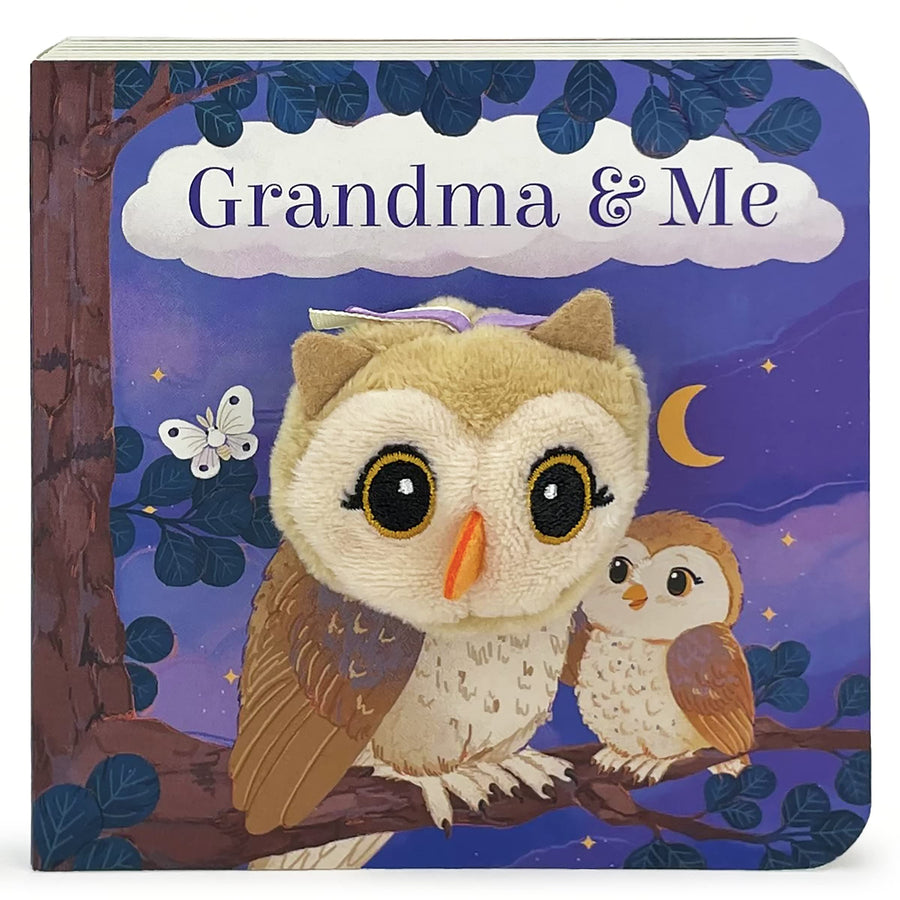 Grandma & Me Puppet Book -- Cottage Door Press, Board Book