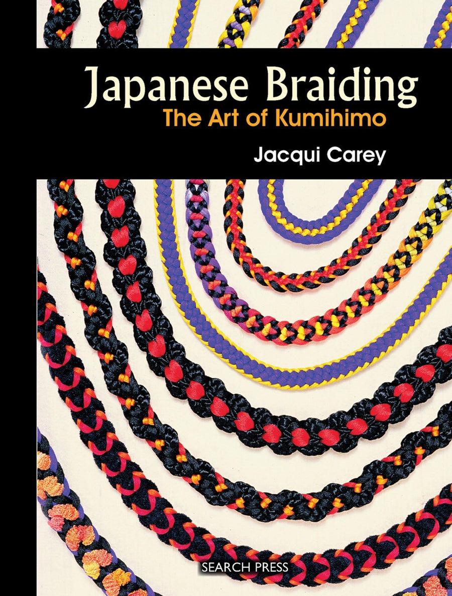 Used - Like New | Japanese Braiding: The Art of Kumihimo (Beginner's Guide to Needlecrafts) -- Jacqui Carey, Spiral-Bound