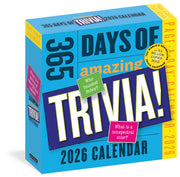 365 Days of Amazing Trivia Page-A-Day(r) Calendar 2026: The World's Bestselling Trivia Calendar by Workman Calendars