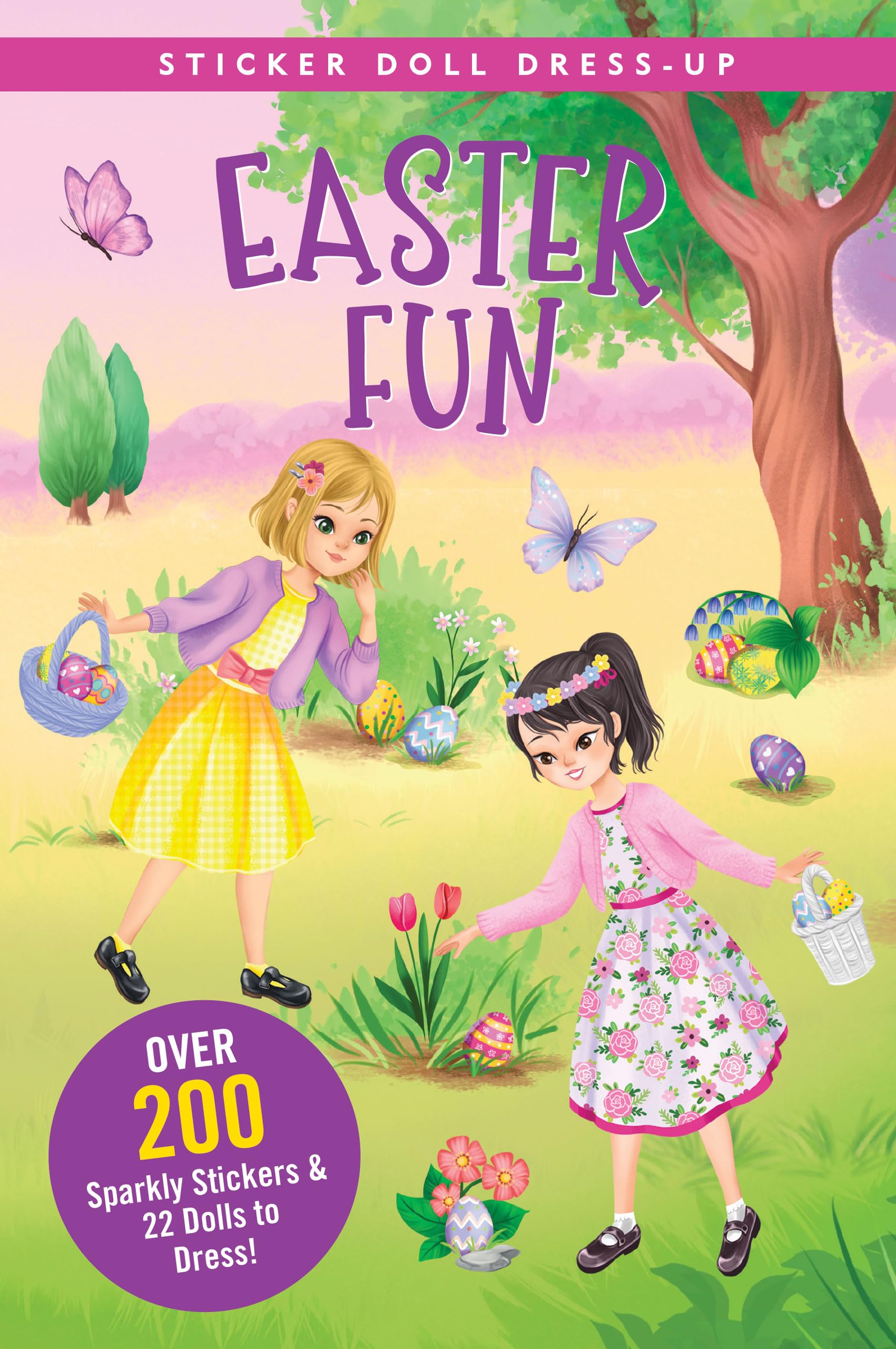 Easter Fun Sticker Doll Dress-Up Book by