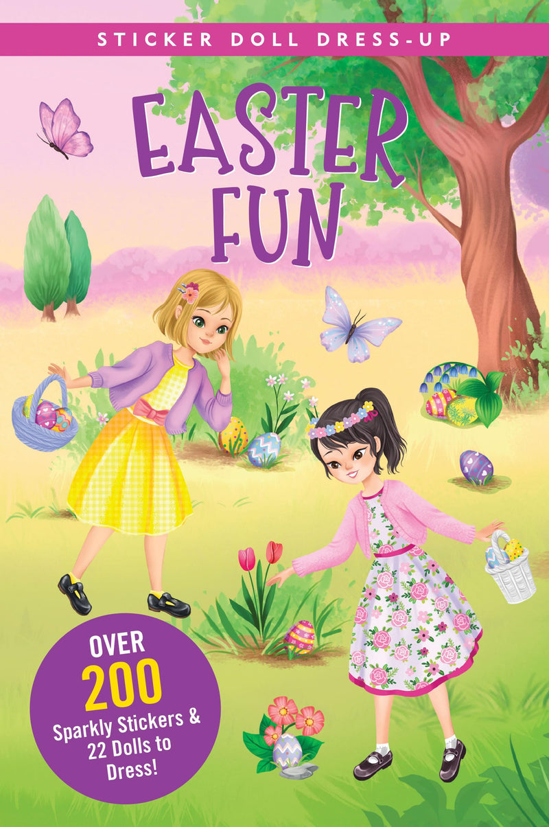 Easter Fun Sticker Doll Dress-Up Book by
