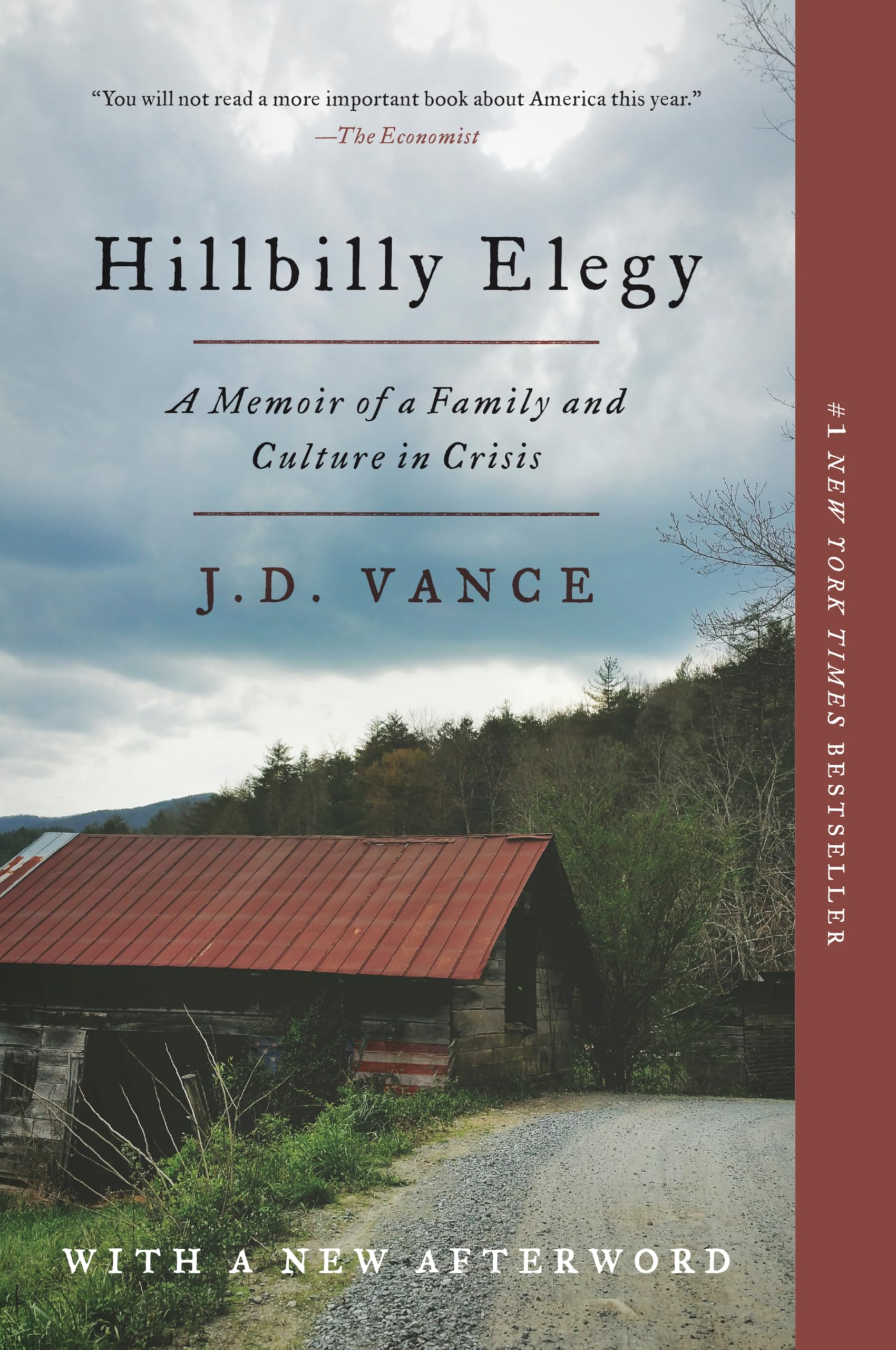 Hillbilly Elegy: A Memoir of a Family and Culture in Crisis by Vance, J. D.