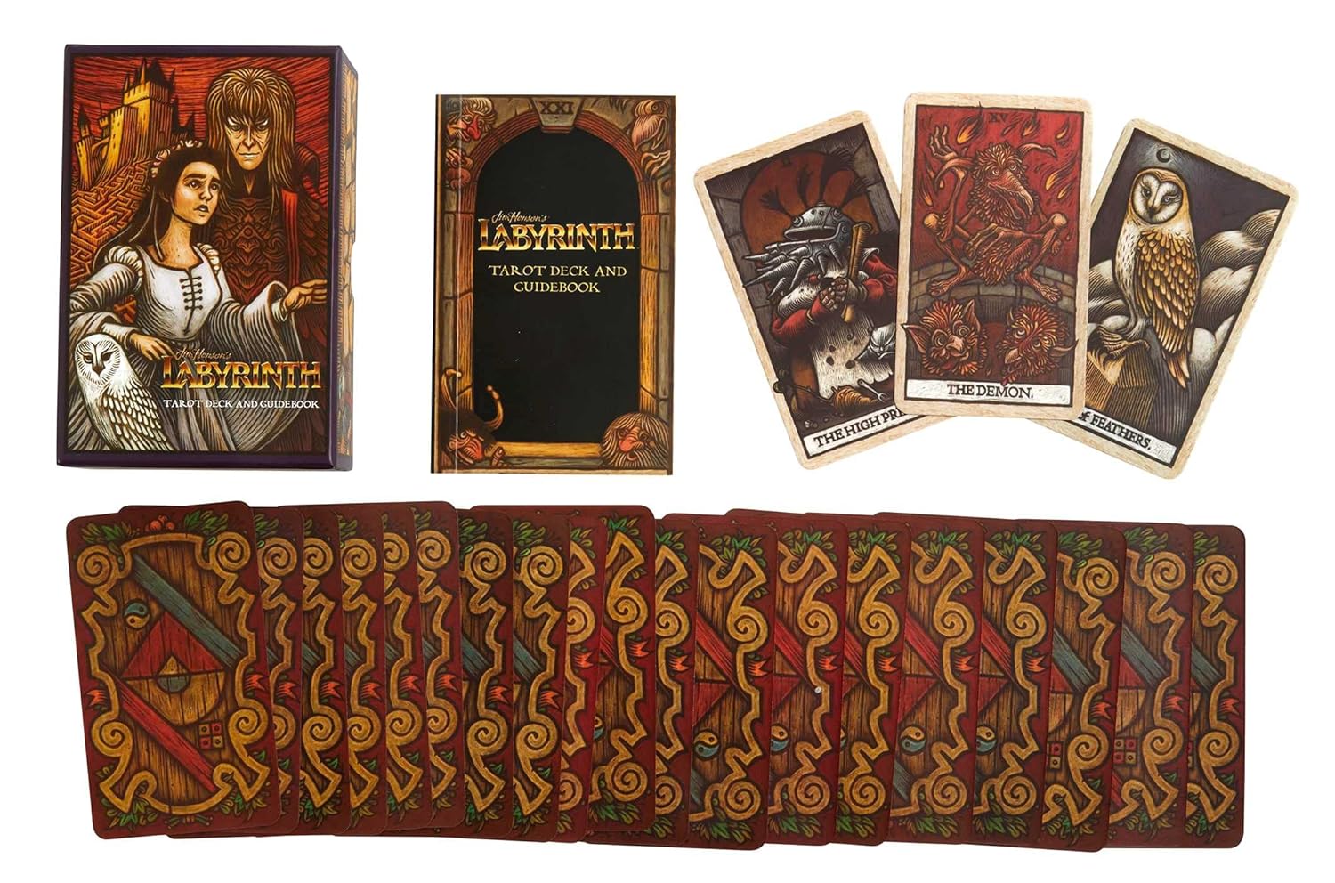 Labyrinth Tarot Deck and Guidebook | Movie Tarot Deck, Tarot Deck
