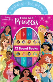 Disney Princess: I Can Be a Princess 12 Board Books by Pi Kids