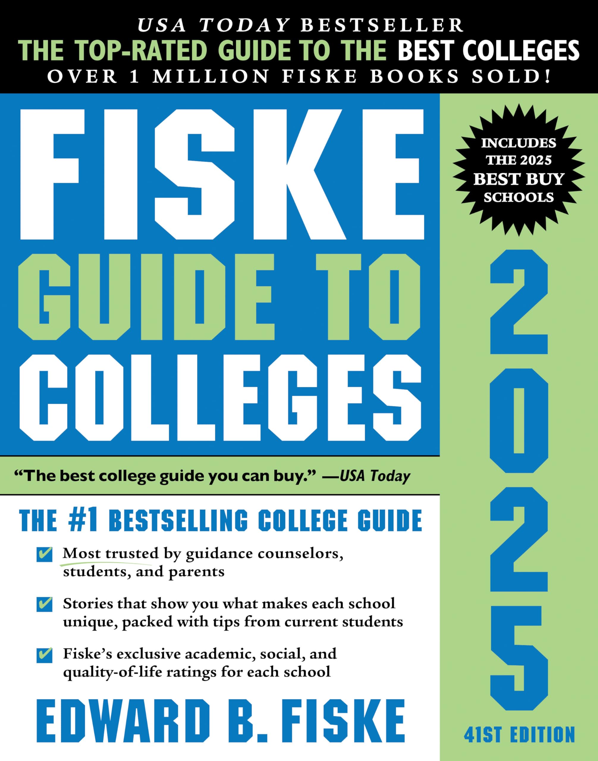 Fiske Guide to Colleges 2025 by Fiske, Edward