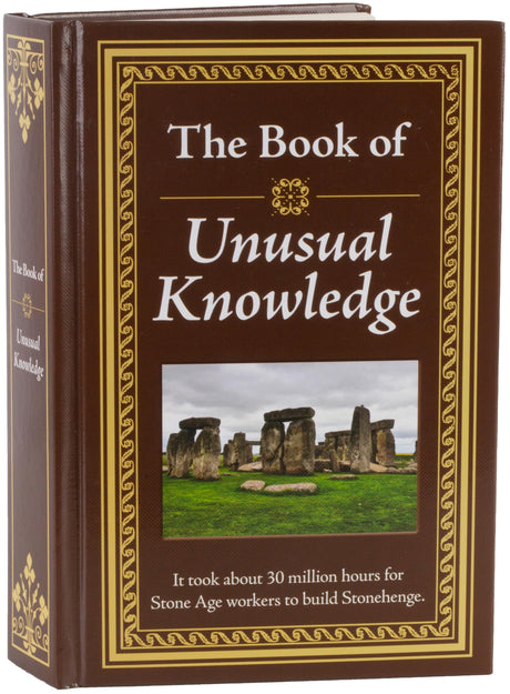 The Book of Unusual Knowledge: Big Book of Fascinating Facts & Information Hardcover Gift for Trivia Buffs, Curious Minds, Adults, Dad & Knowledge See -- Publications International Ltd, Hardcover