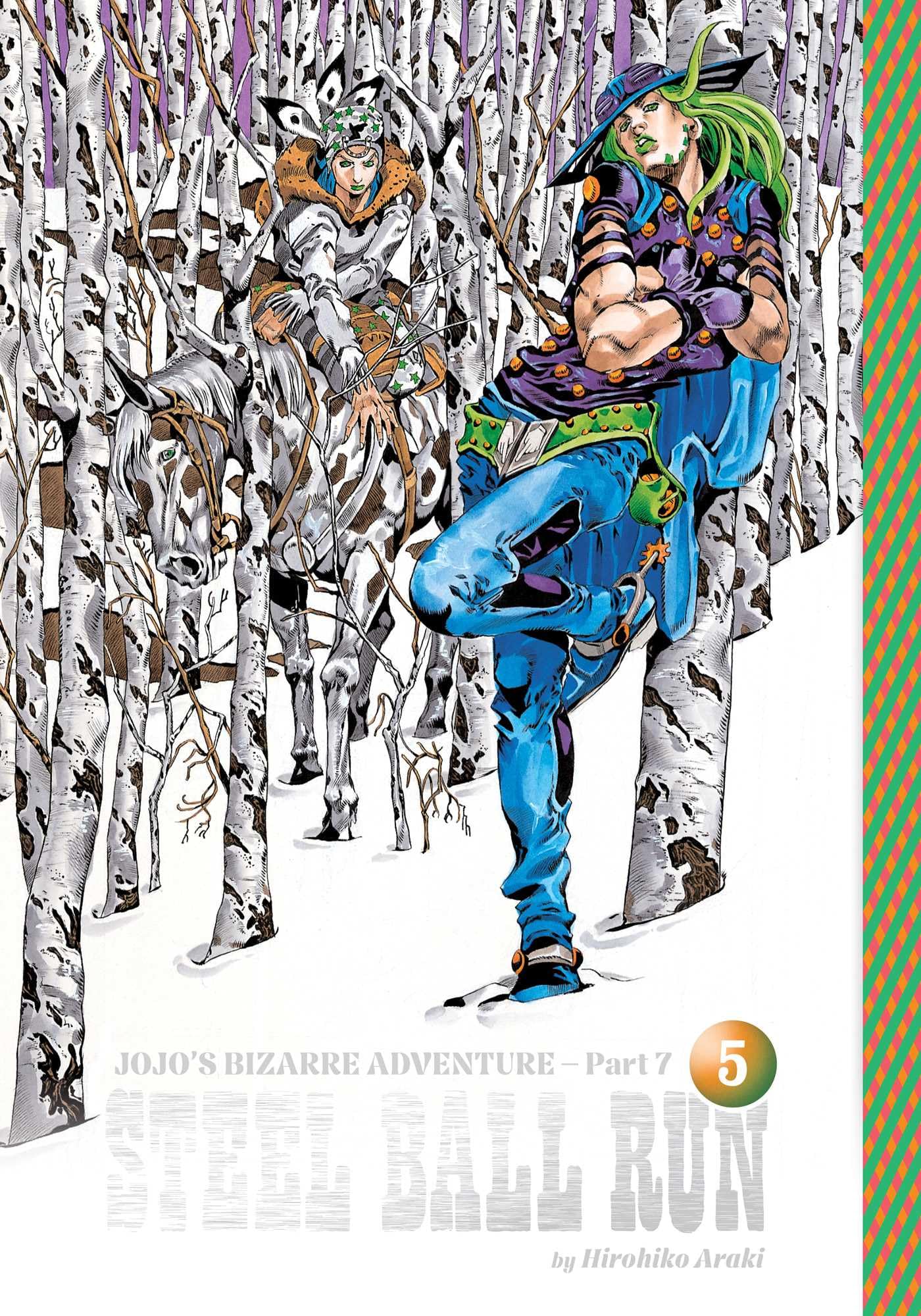 Jojo's Bizarre Adventure: Part 7--Steel Ball Run, Vol. 5 by Araki, Hirohiko