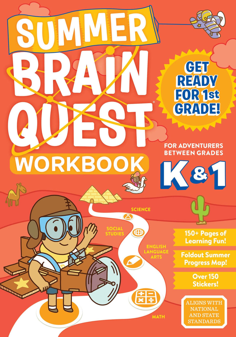 Summer Brain Quest: Between Grades K & 1 by Workman Publishing