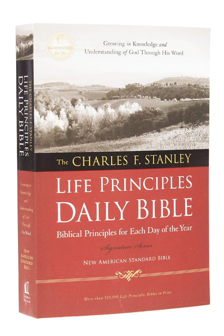 Charles F. Stanley Life Principles Daily Bible-NASB -- Charles F. Stanley, Bible