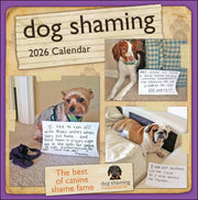 Dog Shaming 2026 Wall Calendar by Lemire, Pascale