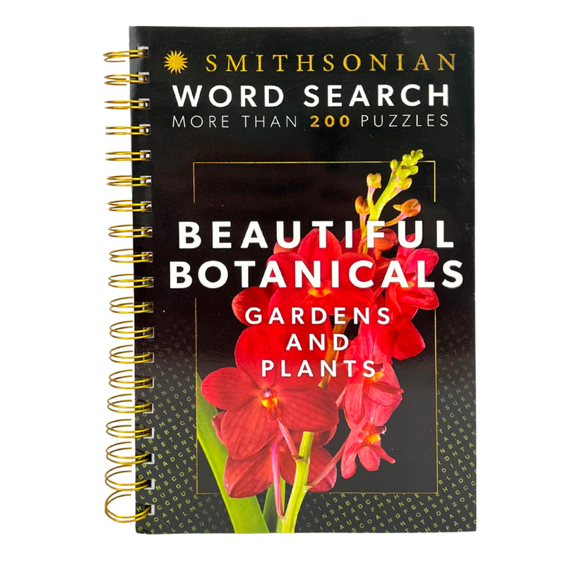 Smithsonian Word Search Beautiful Botanicals Gardens and Plants by Parragon Books