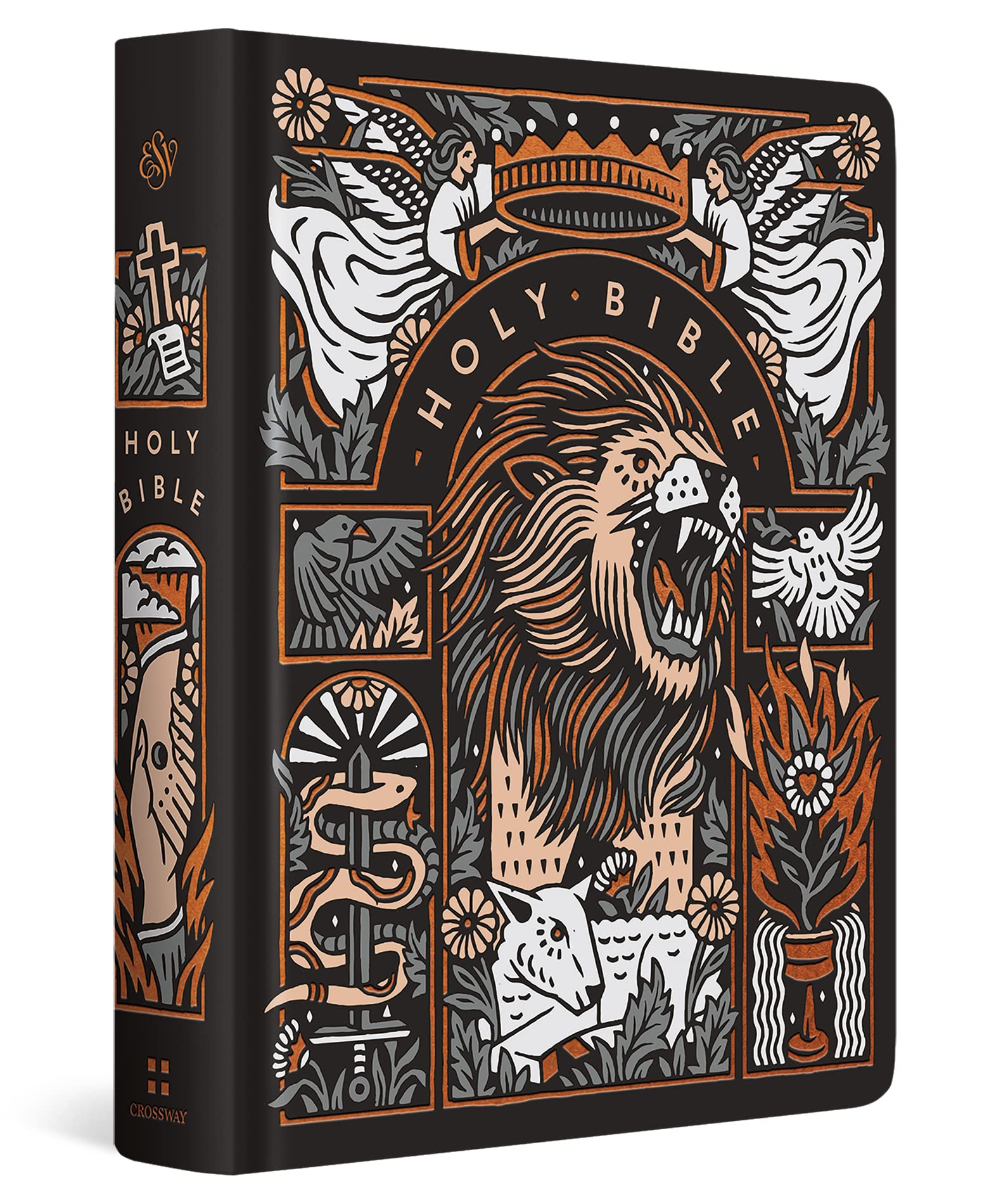 ESV Single Column Journaling Bible, Artist Series (Joshua Noom, the Lion and the Lamb) by Noom, Joshua
