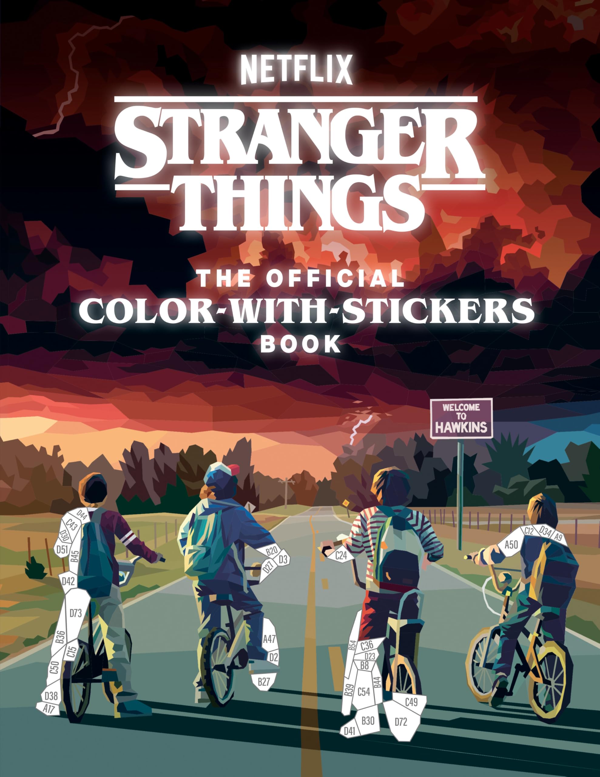 Stranger Things: The Official Color-With-Stickers Book by Random House Worlds