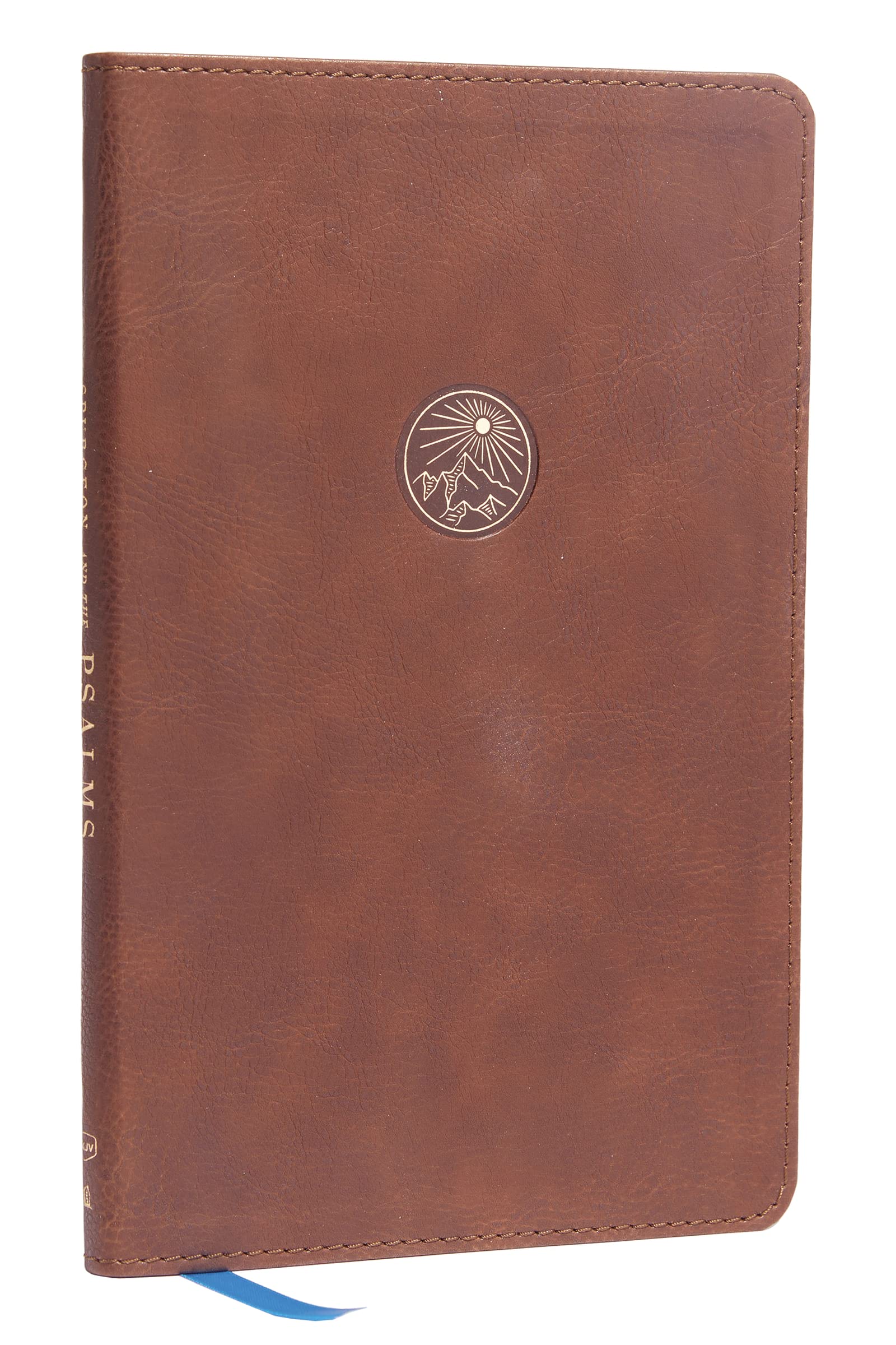 Nkjv, Spurgeon and the Psalms, MacLaren Series, Leathersoft, Brown, Comfort Print: The Book of Psalms with Devotions from Charles Spurgeon by Thomas Nelson
