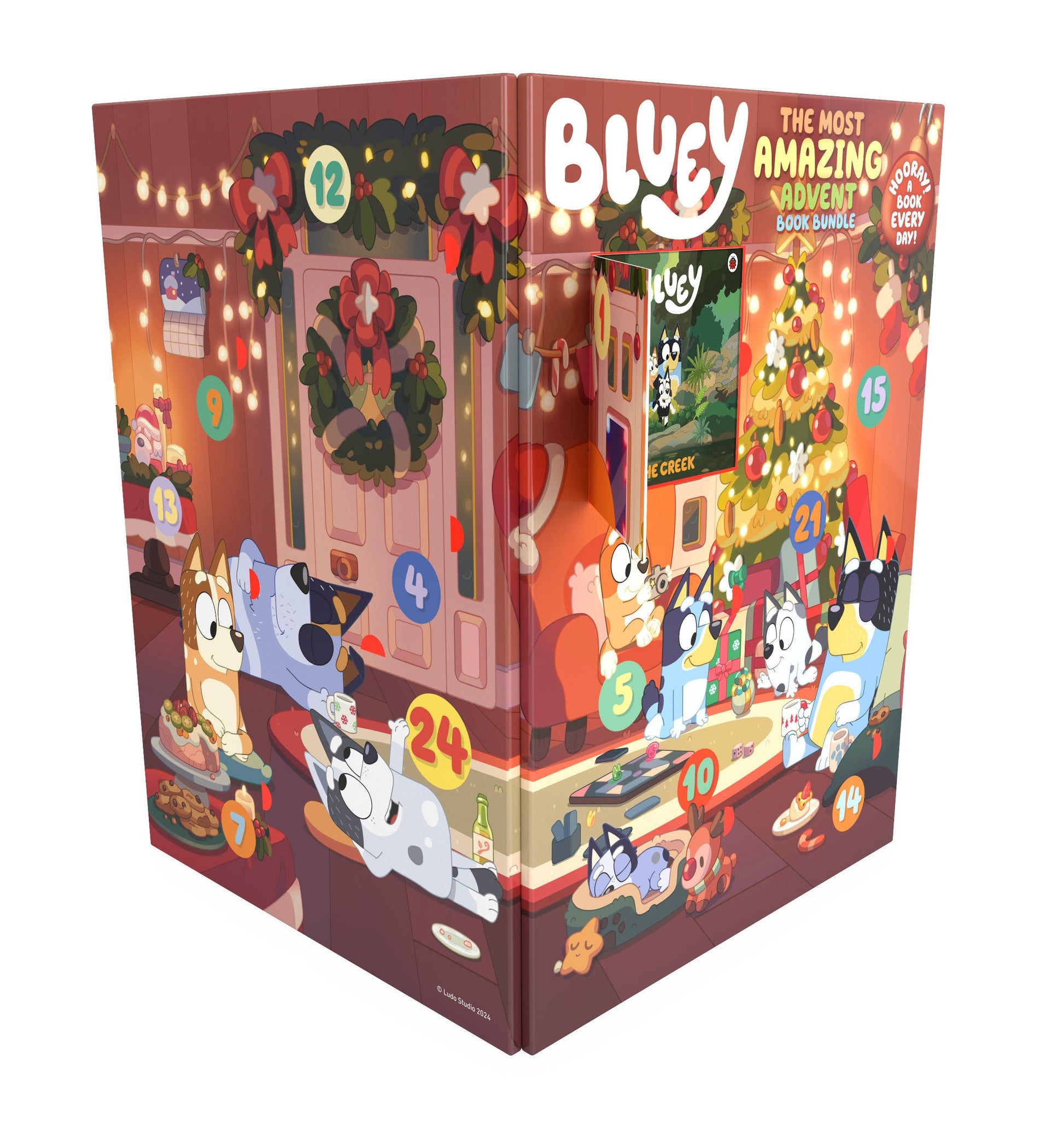 Bluey: The Most Amazing Advent Calendar Book Bundle by Penguin Young Readers Licenses