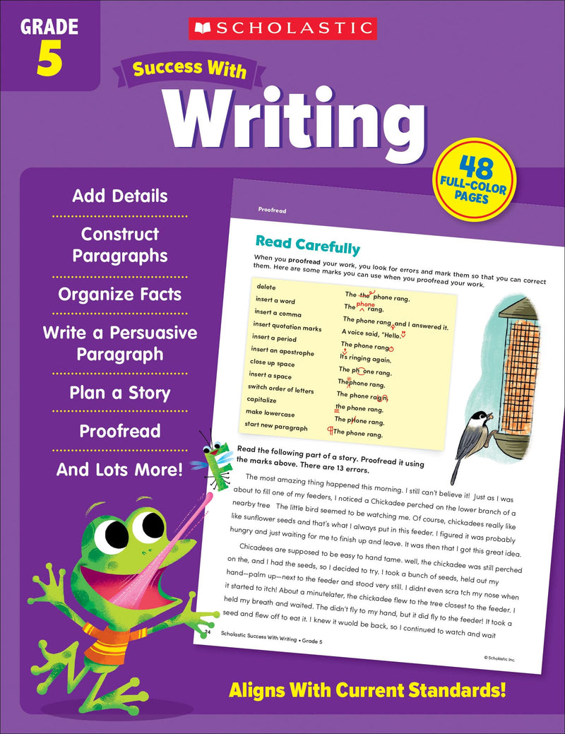 Scholastic Success with Writing Grade 5 by Scholastic Teaching Resources