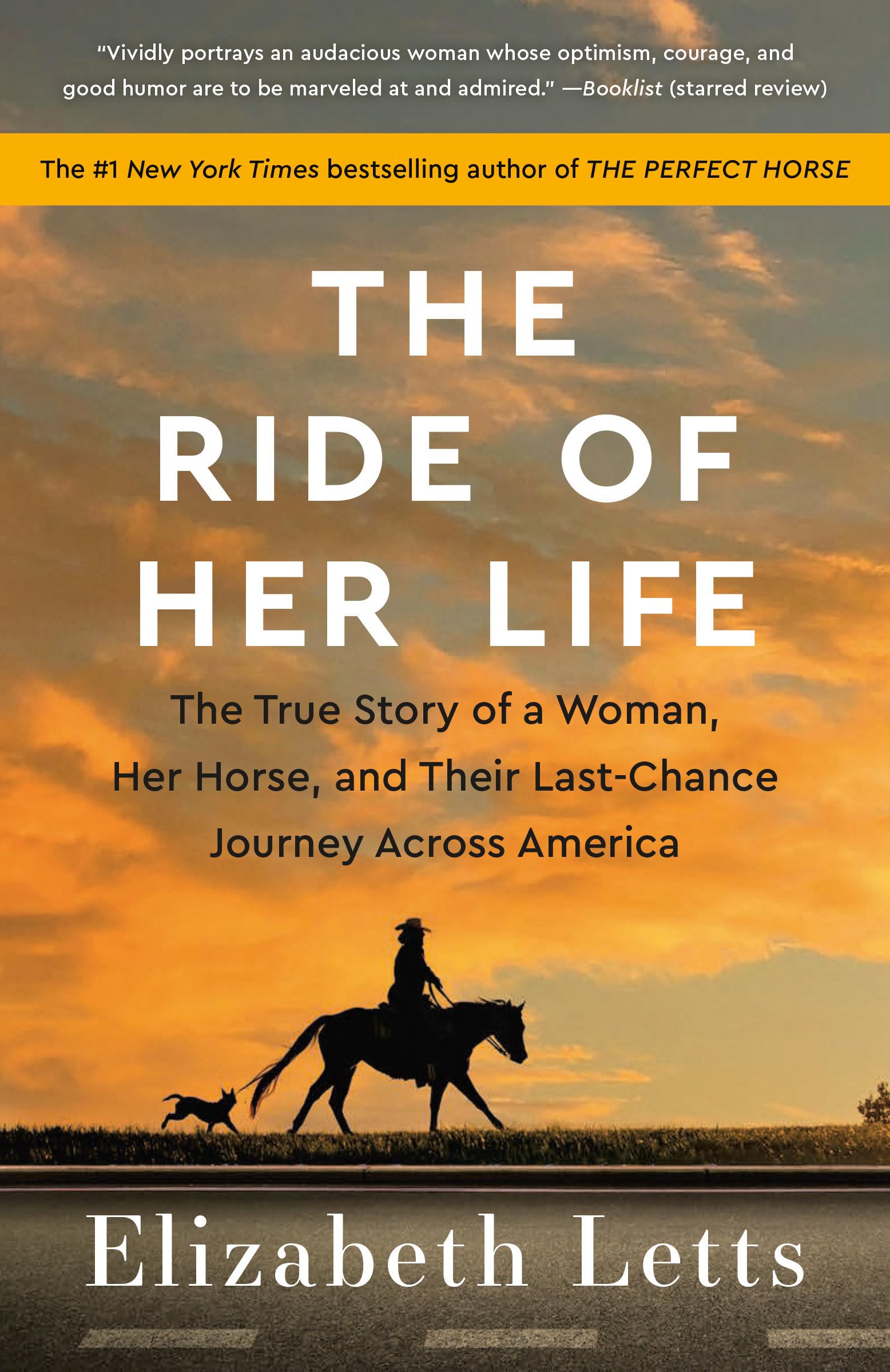 The Ride of Her Life: The True Story of a Woman, Her Horse, and Their Last-Chance Journey Across America by Letts, Elizabeth