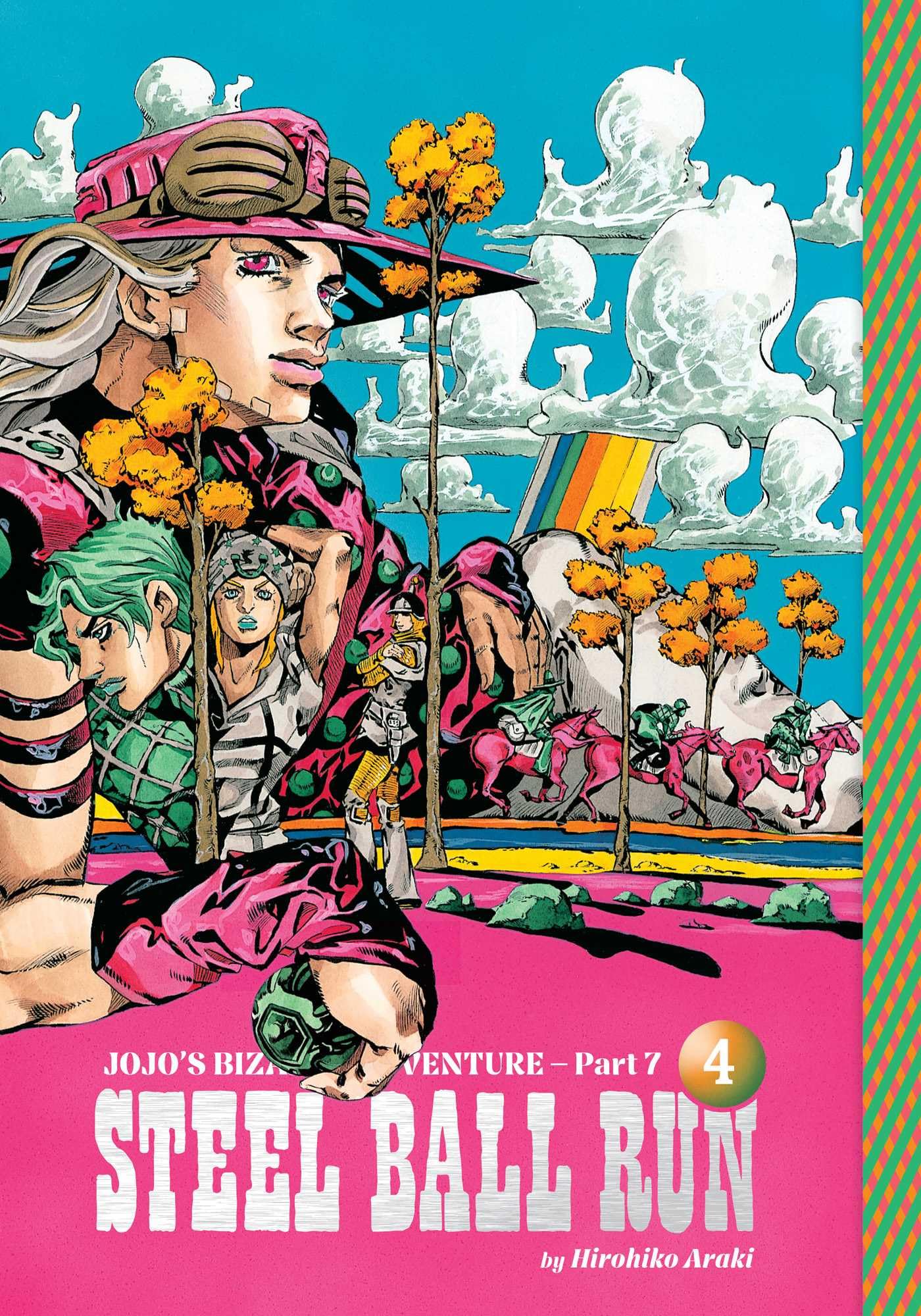 Jojo's Bizarre Adventure: Part 7--Steel Ball Run, Vol. 4 by Araki, Hirohiko