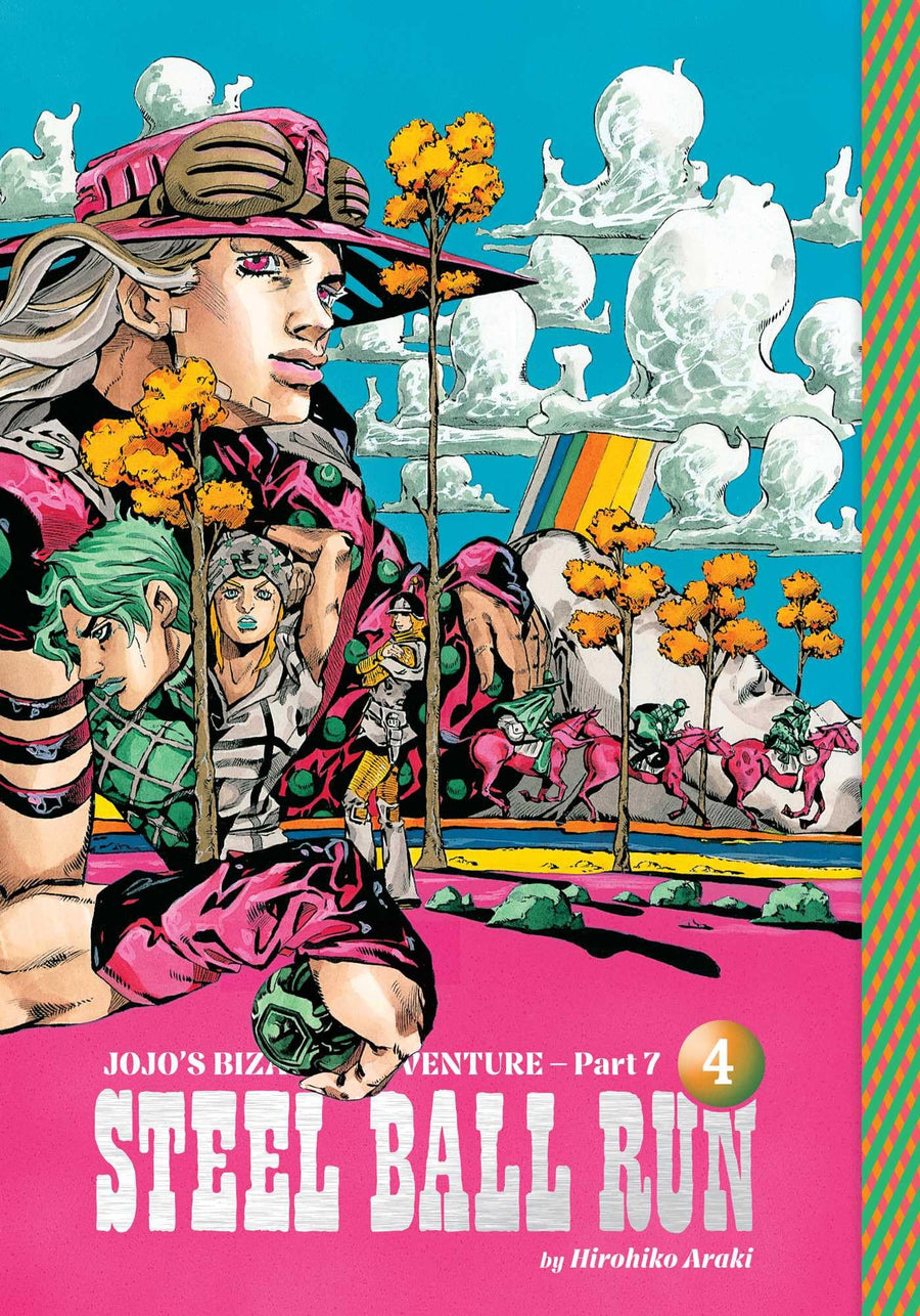 Jojo's Bizarre Adventure: Part 7--Steel Ball Run, Vol. 4 -- Hirohiko Araki, Hardcover