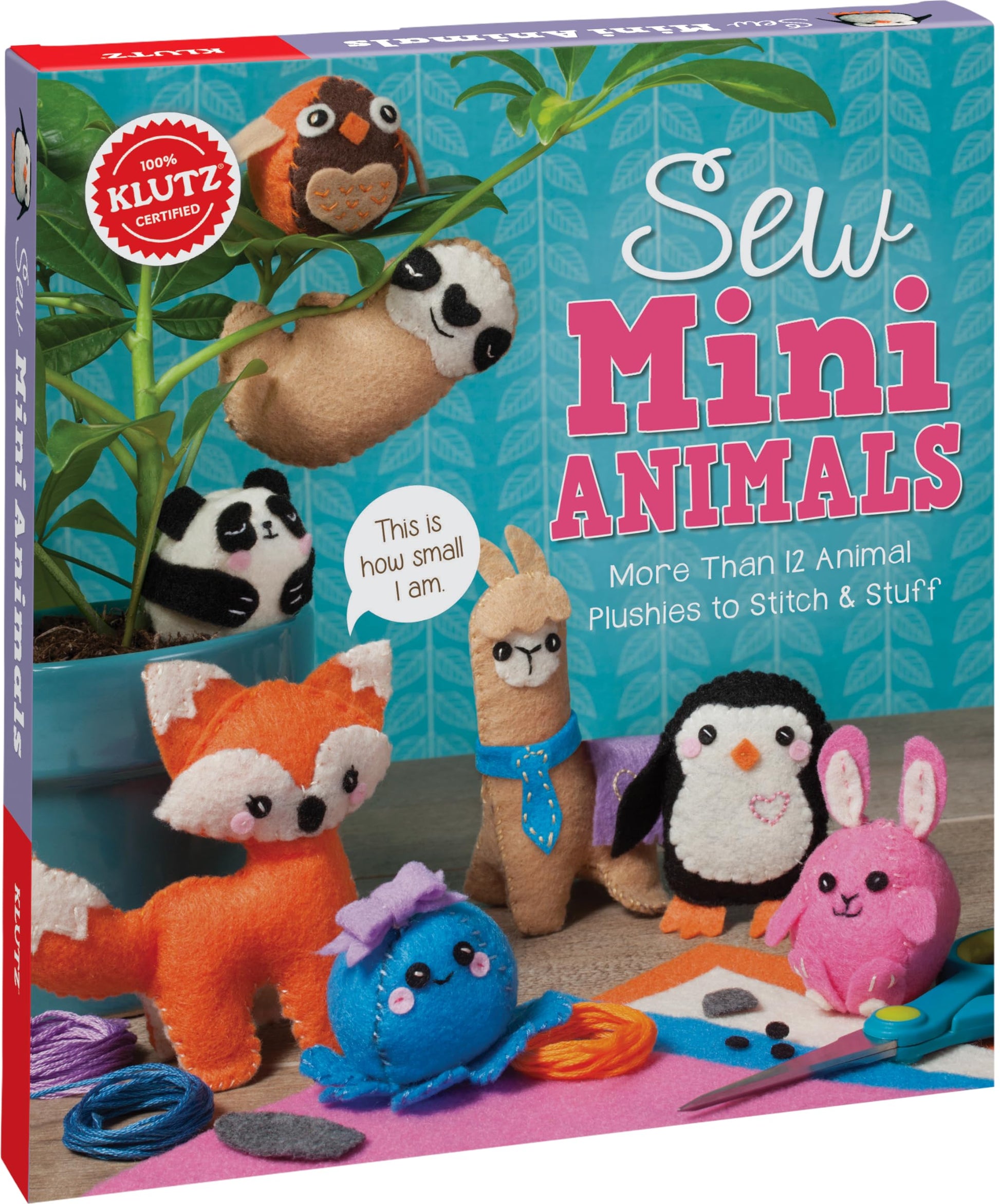 Sew Mini Animals by Klutz