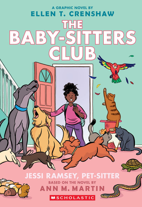 Jessi Ramsey, Pet-Sitter: A Graphic Novel (the Baby-Sitters Club #18): Volume 18 -- Ellen T. Crenshaw, Paperback