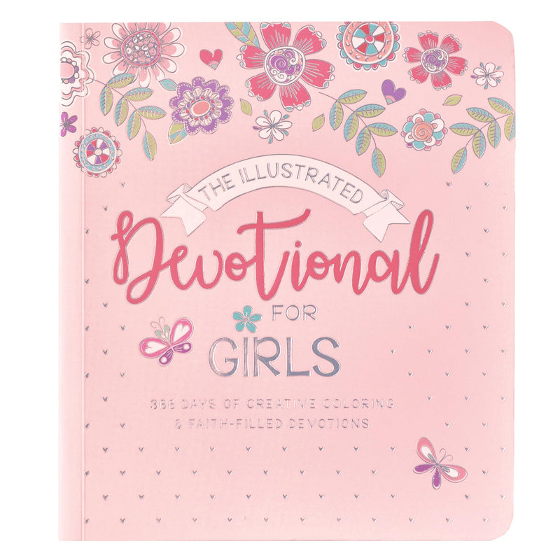 Illustrated Devotional for Girls Softcover by Christian Art Kids