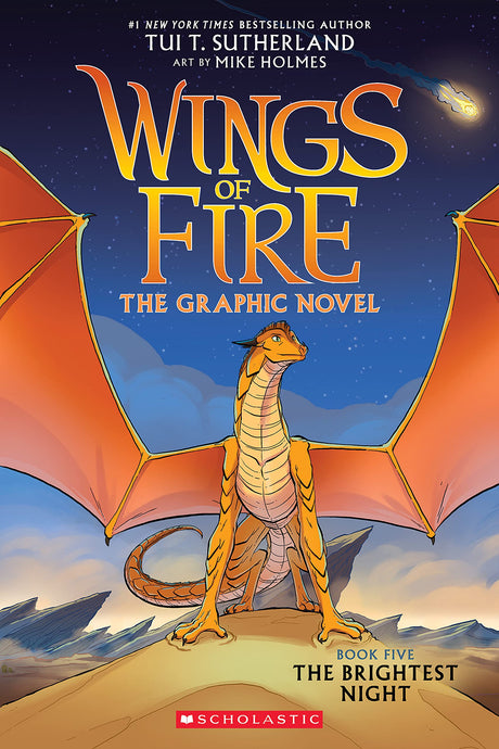 Wings of Fire: The Brightest Night: A Graphic Novel (Wings of Fire Graphic Novel #5): Volume 5 -- Tui T. Sutherland, Paperback