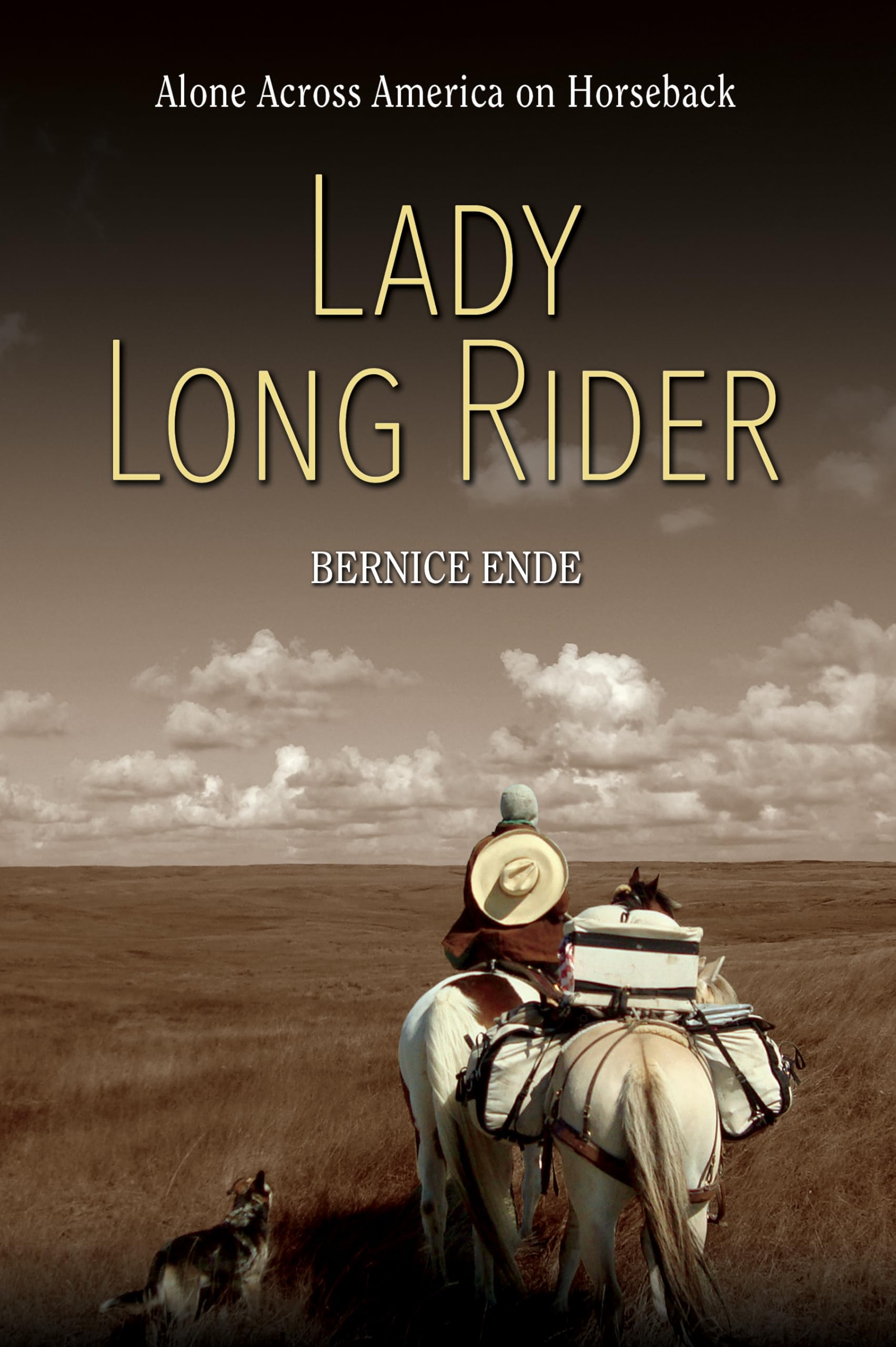 Lady Long Rider: Alone Across America on Horseback by Ende, Bernice
