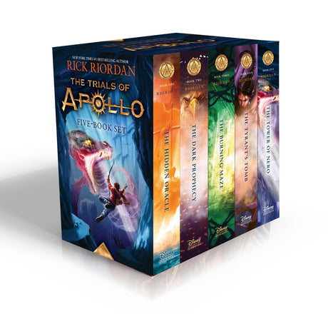 Trials of Apollo, the 5 Book Paperback Boxed Set -- Rick Riordan, Paperback