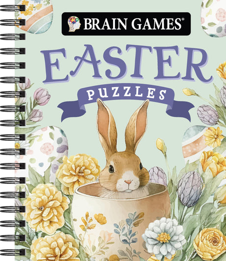 Brain Games - Easter Puzzles -- Publications International Ltd, Spiral